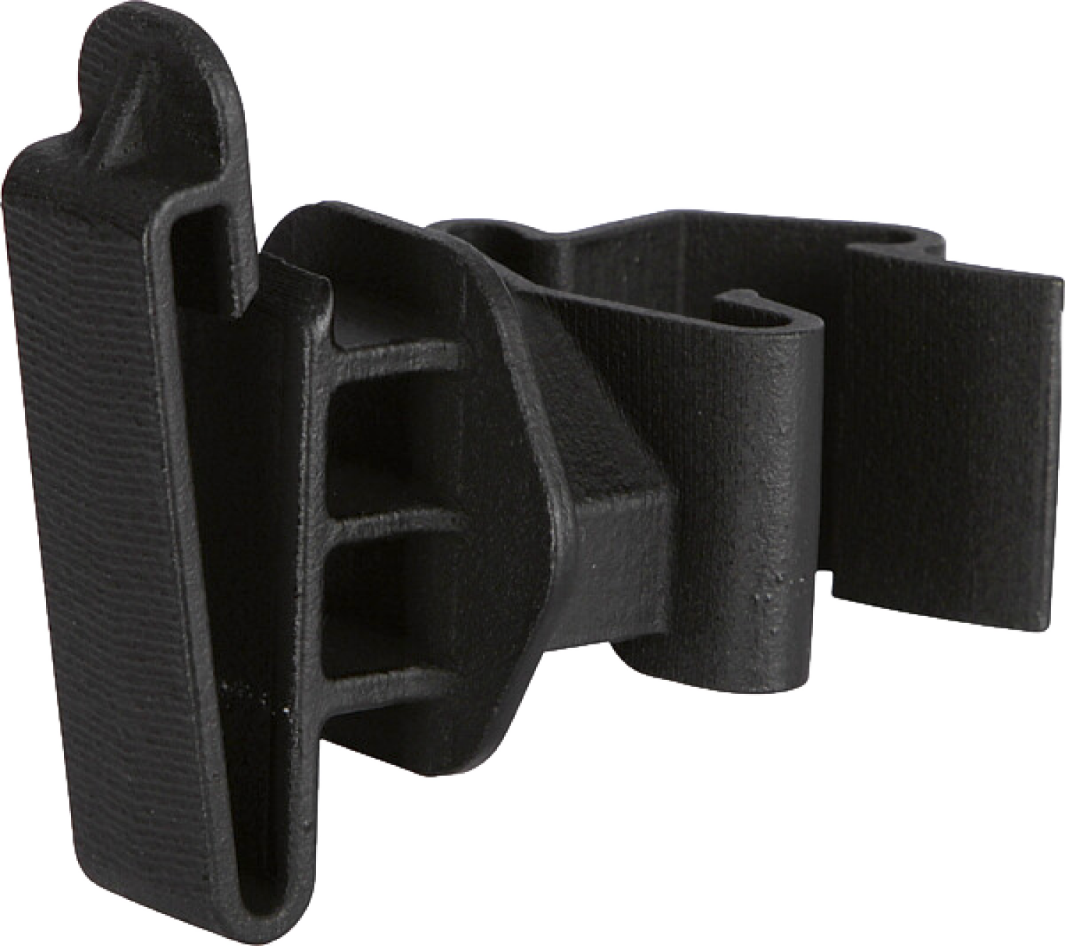 Breitband-Isolator f. T-Pfosten, schwarz